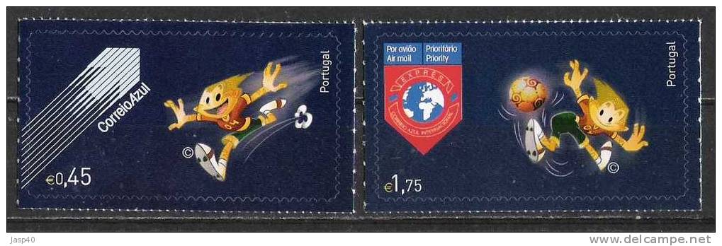 PORTUGAL AFINSA 3064/3065 - UEFA EURO 2004 - KINAS - Nuevos