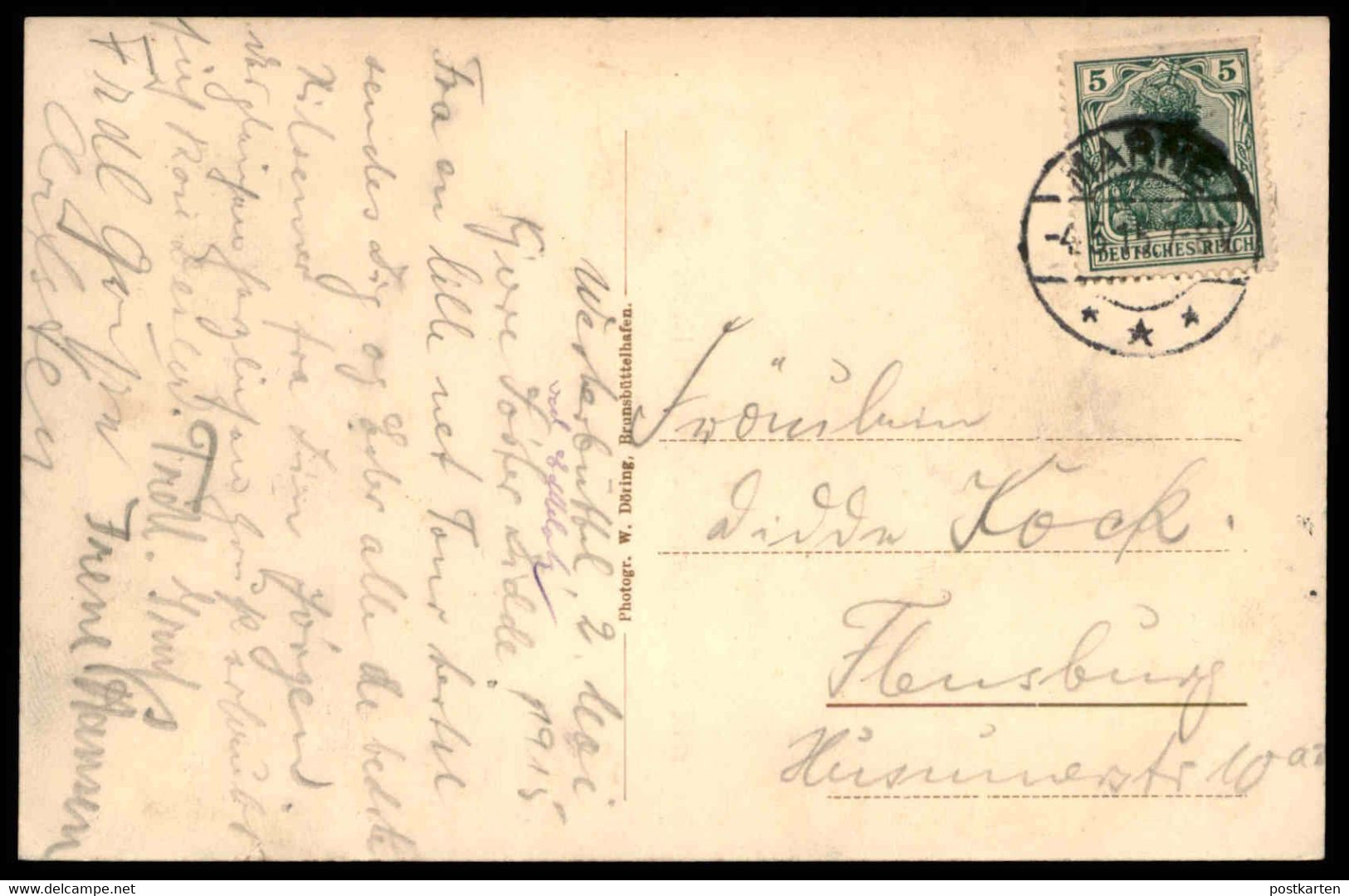 ALTE POSTKARTE GRUSS AUS WESTERBÜTTEL BEI BRUNSBÜTTELKOOG AM KAISER WILHELM KANAL GASTHOF ZUR LINDE Brunsbüttel AK Cpa - Brunsbüttel