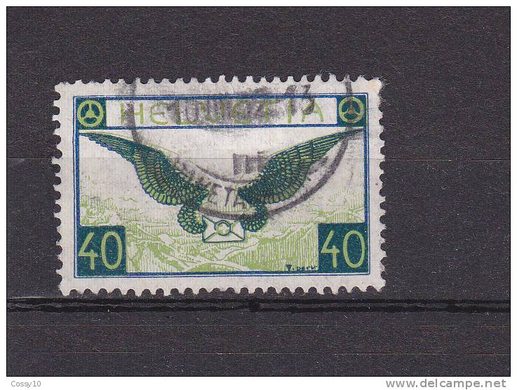 POSTE AERIENNE 1929  N° 15  OBLITERE  COTE 140 FRS. SOIT  91 € - Used Stamps