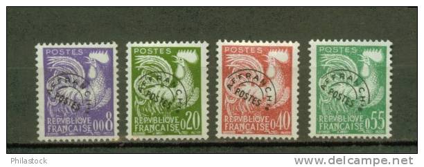 FRANCE Préos N° 119 à 122 ** - 1953-1960