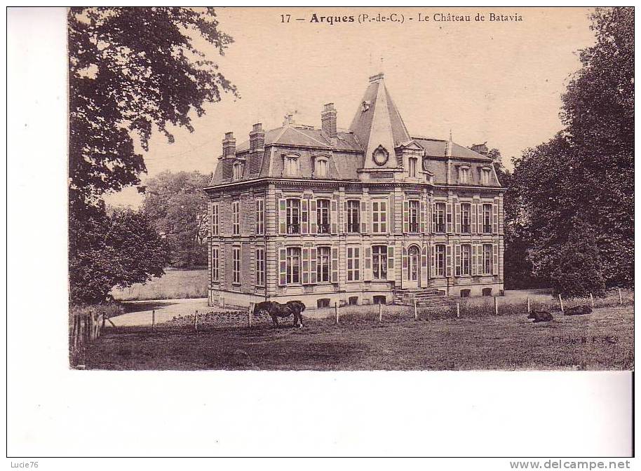 ARQUES -  Le Château De BATAVIA - N° 17 - Arques