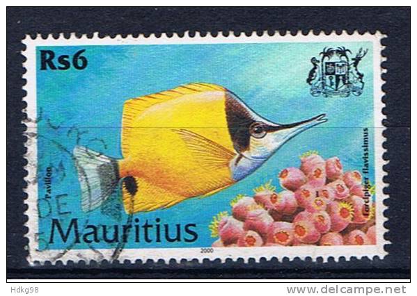 MS+ Mauritius 2000 Mi 913 Fisch - Mauricio (1968-...)