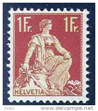 Switzerand  144,  Mint, OG, NH, SCV$ 7  (sz144-7 - Unused Stamps