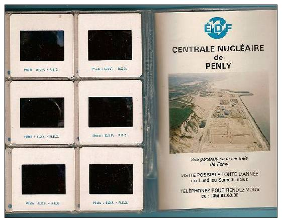 Carnet Plastique "Centrale Nucléaire De Penly" 1985 - Advertising