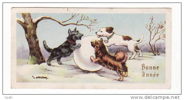 Les Chiens Illustré Par Gougeon / Bonne Année - Gougeon