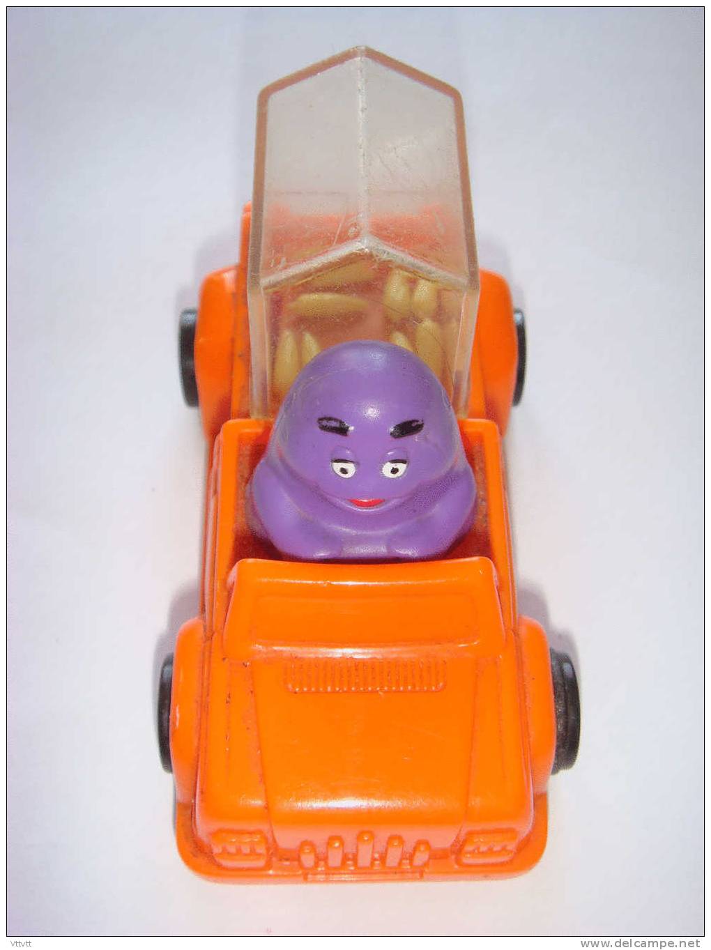 McDonald´s, Jouets, Année 1995 : CAMIONNETTE VENDEUR DE MAIS (4,5 Cm Sur 8 Cm) - McDonald's