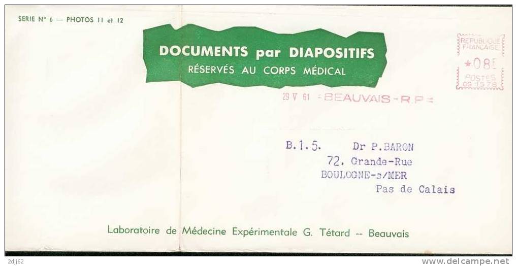 Diapositive, Document, Médecine, Classe Ouverte - Enveloppe Entière    (2051 APC) - Photographie