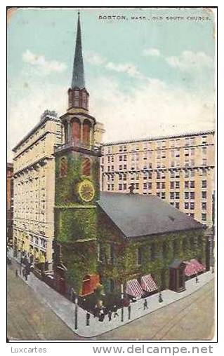 BOSTON. MASS. OLD SOUTH CHURCH. - Boston