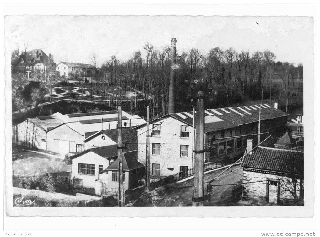 87 - Environs D'ORADOUR Sur VAYRES - "Usine De LA MONNERIE - Façade Sud - Filature Et Bonneterie" Edit.: CIM - Oradour Sur Vayres