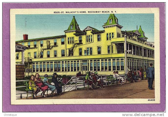 Malachy's Home, Rockaway Beach, NY.  1943 - Long Island