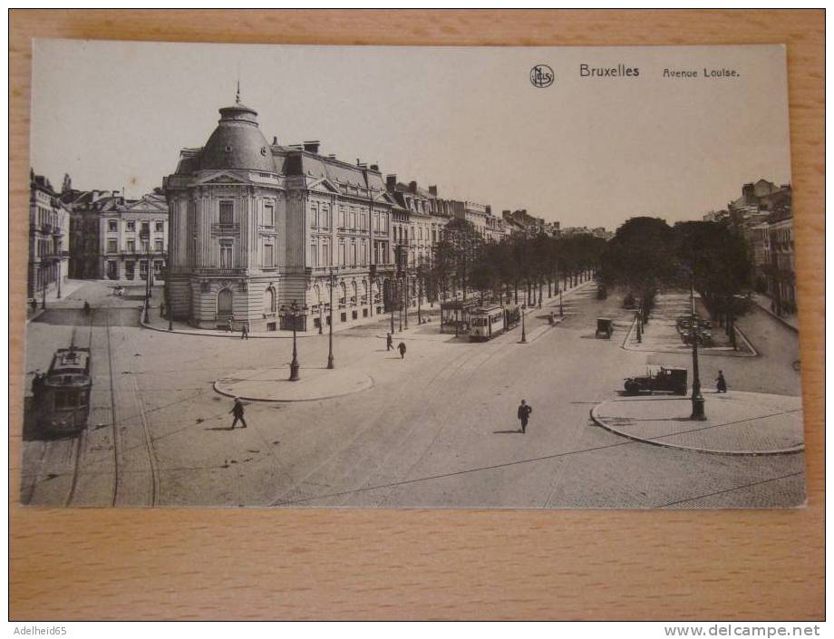 Bruxelles Avenue Louise Tram Tramway - Avenues, Boulevards