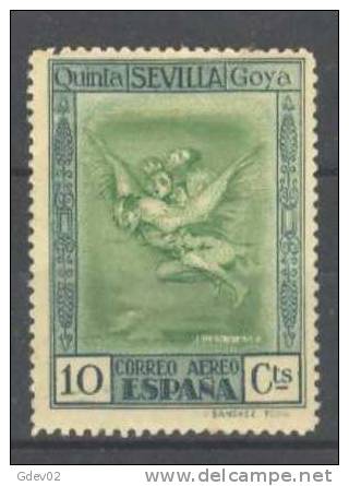ES519-LA472.Espagne.Spain . .AGUAFUERTES  De GOYA  1930 (Ed 519*)  Con Charnela. - Unused Stamps