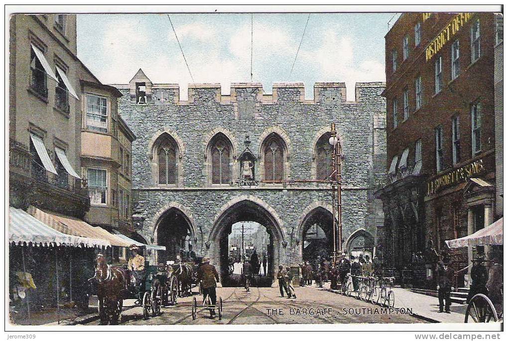 ROYAUME-UNI - SOUTHAMPTON - CPA - The Bargate - Southampton