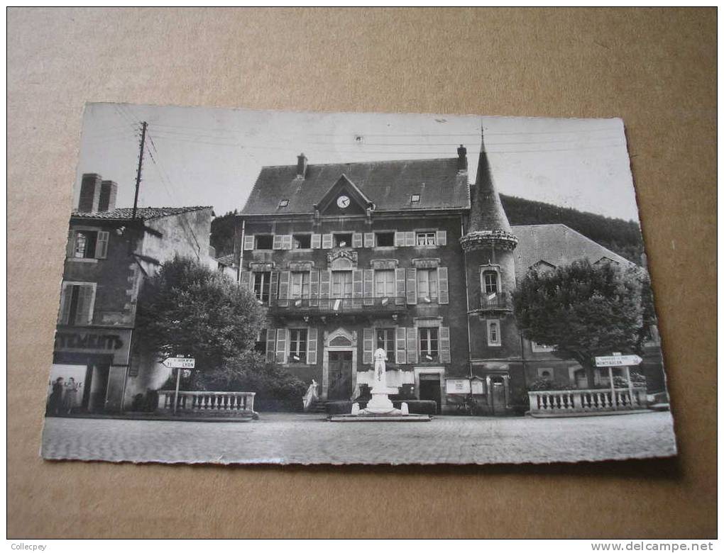 CPSM BOURG ARGENTAL L'Hôtel De Ville - Etat - Bourg Argental