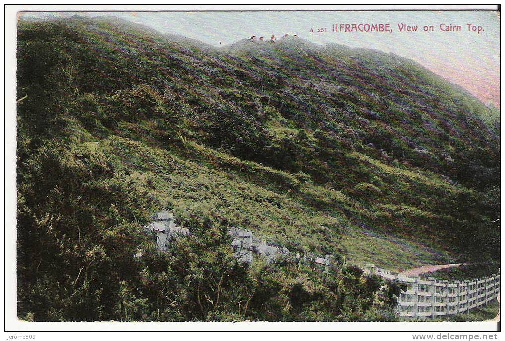 ROYAUME-UNI - ILFRACOMBE - CPA - N°A 251 - Ilfracombe, View On Cairn Top - Ilfracombe