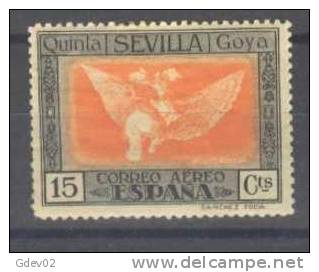 ES520-LA270TAPG.España Spain.Espagne Pintor. ALEGORIAS DE GOYA 1930 (Ed 520**) Sin Clarnela MUY BONITO - Grabados