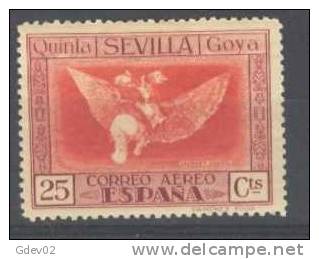 ES522-LAB055TA.Espagne.Spain   .AGUAFUERTES  De GOYA  1930 (Ed 522*)  Con Charnela.MUY BONITO - Neufs