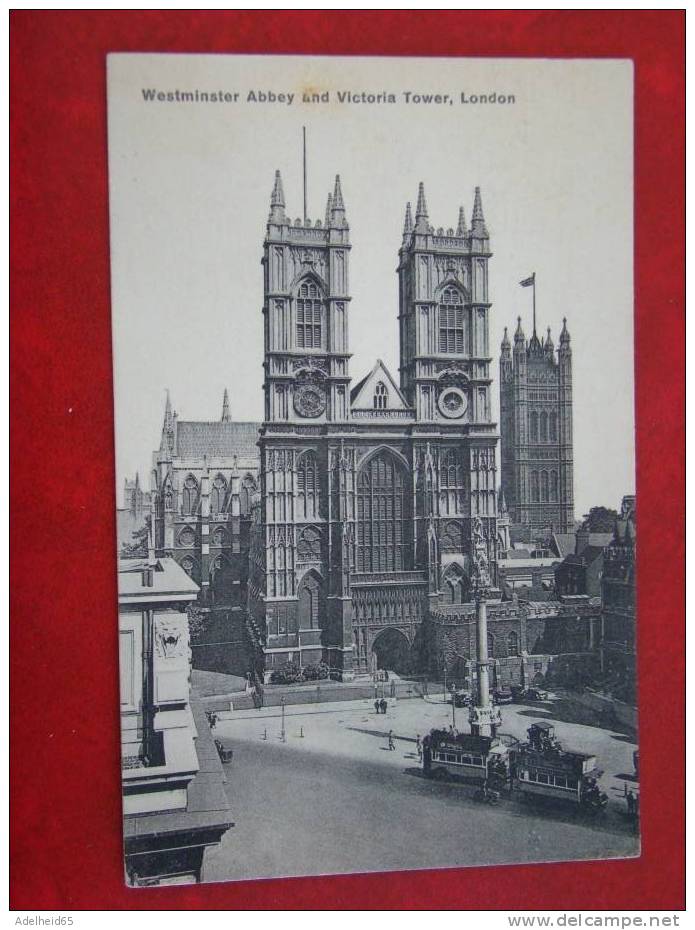 London Londen Londres Westminster Abbey And Victoria Tower 1925 British Empire Exhibition - Westminster Abbey