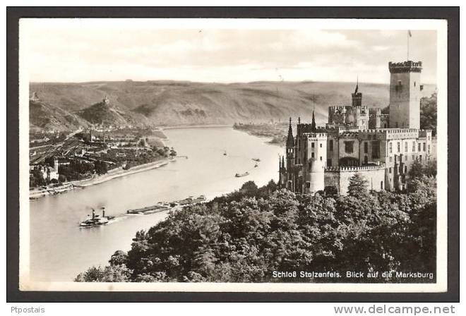 SCHLOB STOLZENFELS (Germany) - Blick Auf Die Marksburg - Lahnstein