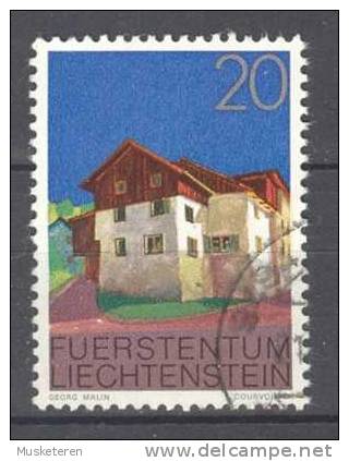 Liechtenstein 1978 Mi. 695  20 (Rp) Bauten Triesen Oberdorf - Usati