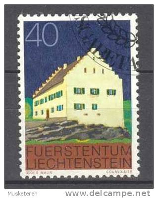 Liechtenstein 1978 Mi. 697  40 (Rp) Bauten Klosterbau Bendern - Gebruikt