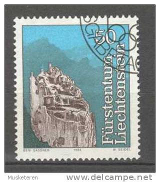 Liechtenstein 1984 Mi. 844  50 (Rp) Sagen Der Untergang Von Trisona Verschüttete Stadt - Gebruikt