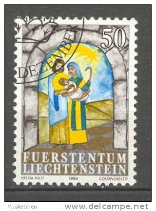 Liechtenstein 1984 Mi. 862  50 (Rp) Weihnachten Christmas Jul Noel Navidad Christi Geburt Birth Of Christ - Usati