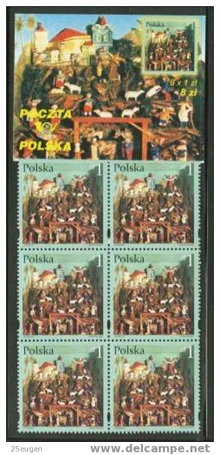 POLAND 2001 CHRISTMAS  BOOKLET  MNH - Cuadernillos