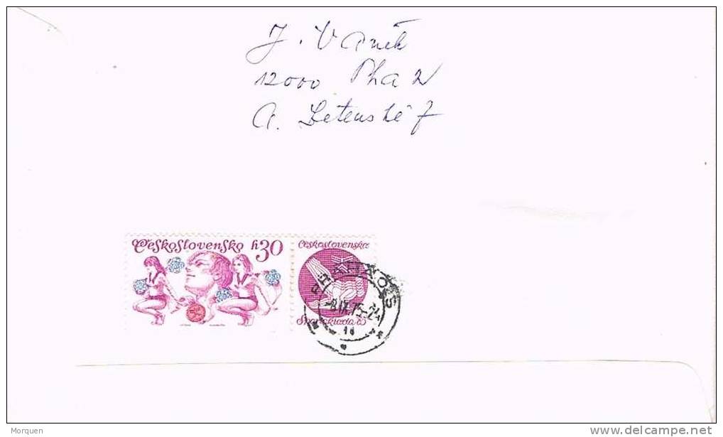 Carta  Bienal Ilustracion BRATISLAVA 1975 (Checoslovaquia). - Storia Postale