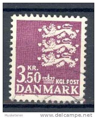 Denmark 1972 Mi. 527  3.50 Kr Small Arms Of State Kleines Reichswaffen - Oblitérés