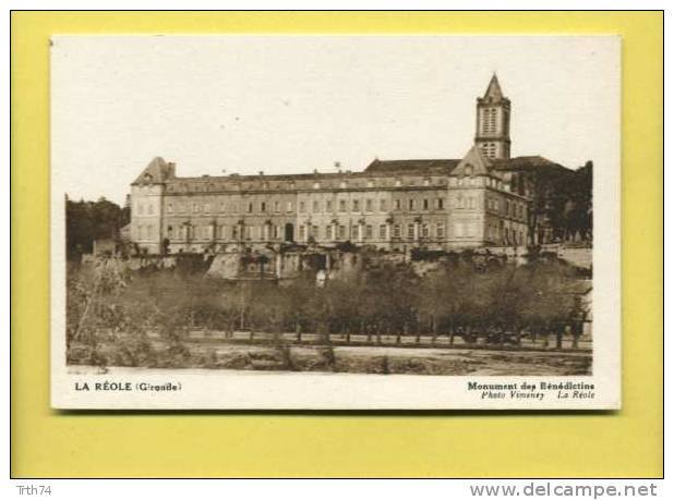 33 La Réole Monument Des Bénédictins - La Réole