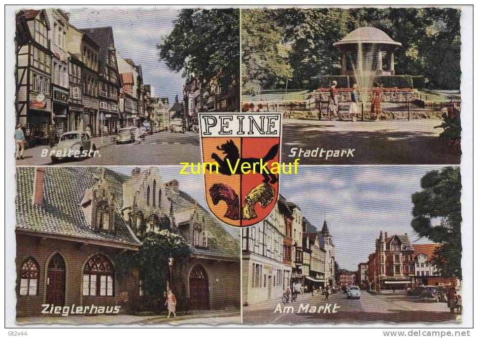 Peine, Breitestraße, Stadtpark, Zieglerhaus, Am Markt - Peine