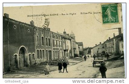 - MONTHUREUX - Rue De L'Eglise - Monthureux Sur Saone