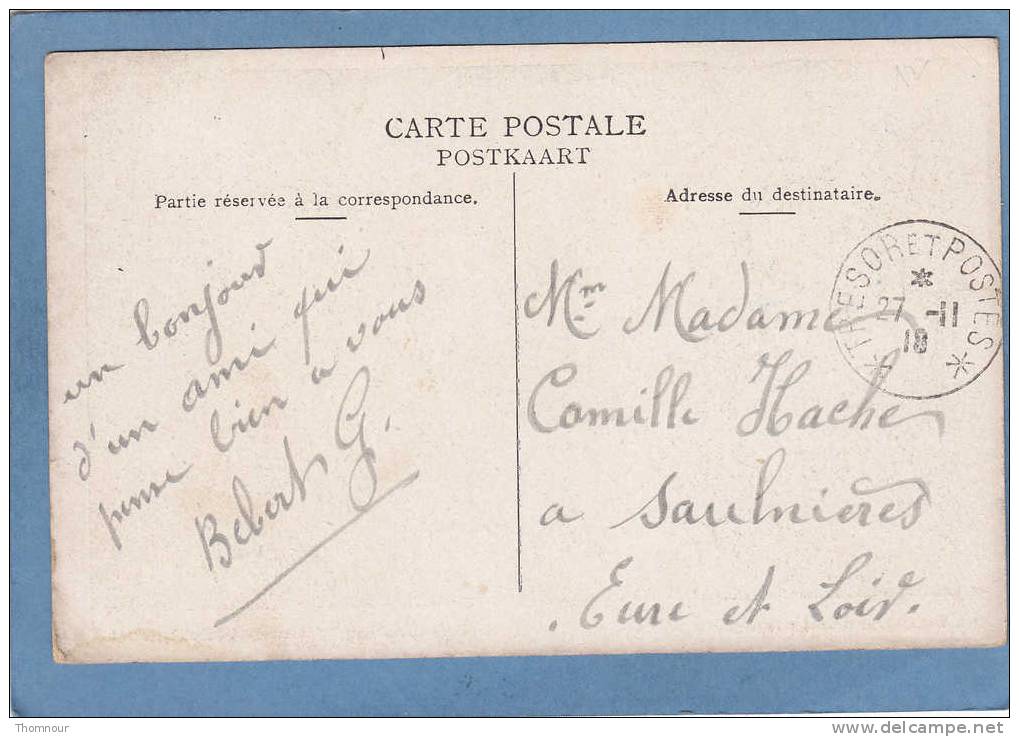 ETABLISSEMENT DE CARLSBOURG  - Hôtel De Carlsbourg, Appartenant à L´Etalissement. F.M. 1918 - - Paliseul