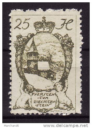 LIECHTENSTEIN.N°30.ARMOIRIES.    **neuf - Unused Stamps