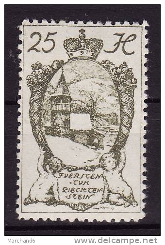 LIECHTENSTEIN.N°30.ARMOIRIES.    *neuf Et Charnière - Unused Stamps