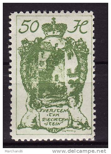 LIECHTENSTEIN.N°32.ARMOIRIES.  *neuf Et Charnière - Unused Stamps