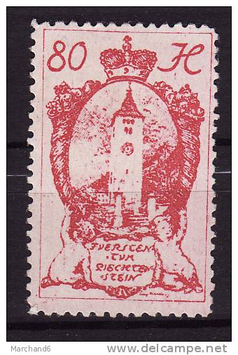 LIECHTENSTEIN.N°34.ARMOIRIES. *neuf Et Charnière Sans Gomme - Unused Stamps