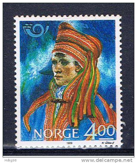 N Norwegen 1989 Mi 1018 Mnh Tracht - Unused Stamps