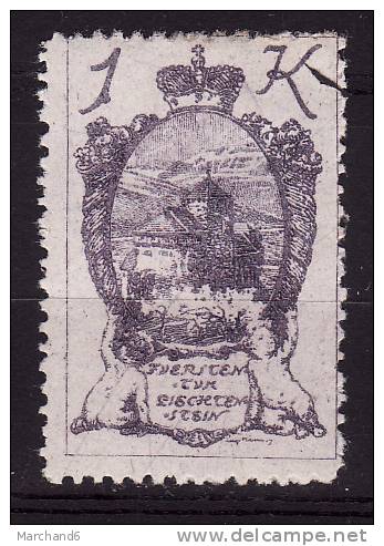 LIECHTENSTEIN.N°35.ARMOIRIES.   *neuf Et Charnière - Unused Stamps