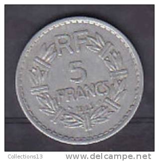 FRANCE - 5 Frs Lavrillier En Aluminuim - Gouvernement Provisoire - 1945 - 5 Francs