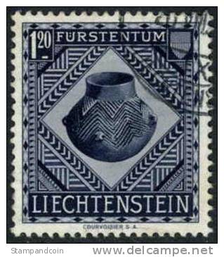 Liechtenstein #276 XF Used High Value Of National Museum Set From 1953 - Usati