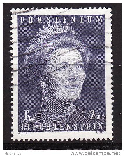 LIECHTENSTEIN.N°488.PORTRAIT DE LA PRINCESSE GEORGINE .  Oblitéré - Used Stamps