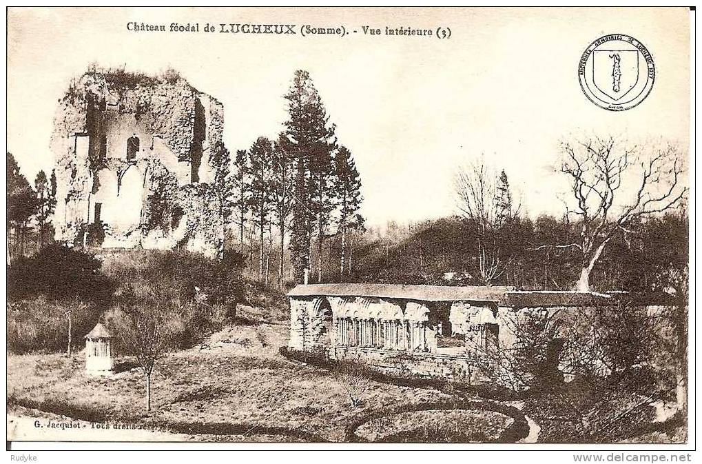 LUCHEUX Chateau Féodal - Lucheux
