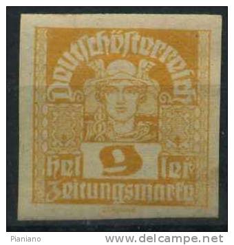 PIA - AUSTRIA - 1920-21 : Francobollo  Per Giornali  - (Yv 41) - Dagbladen