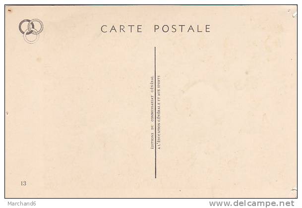 PELLOS.FOOT BALL.DROIT AU BUT..CARTE DE PROPAGANDE 1940 A L EDUCATION GENERALE ET AUX SPORTS  Trou De Punaise Haut - Pellos