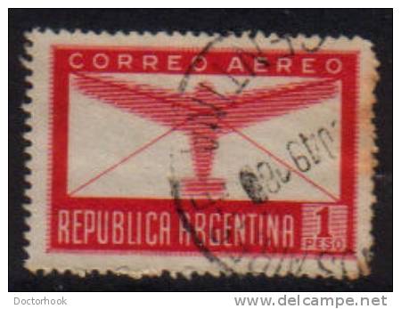 ARGENTINA   Scott #  C 51  F-VF USED - Luftpost