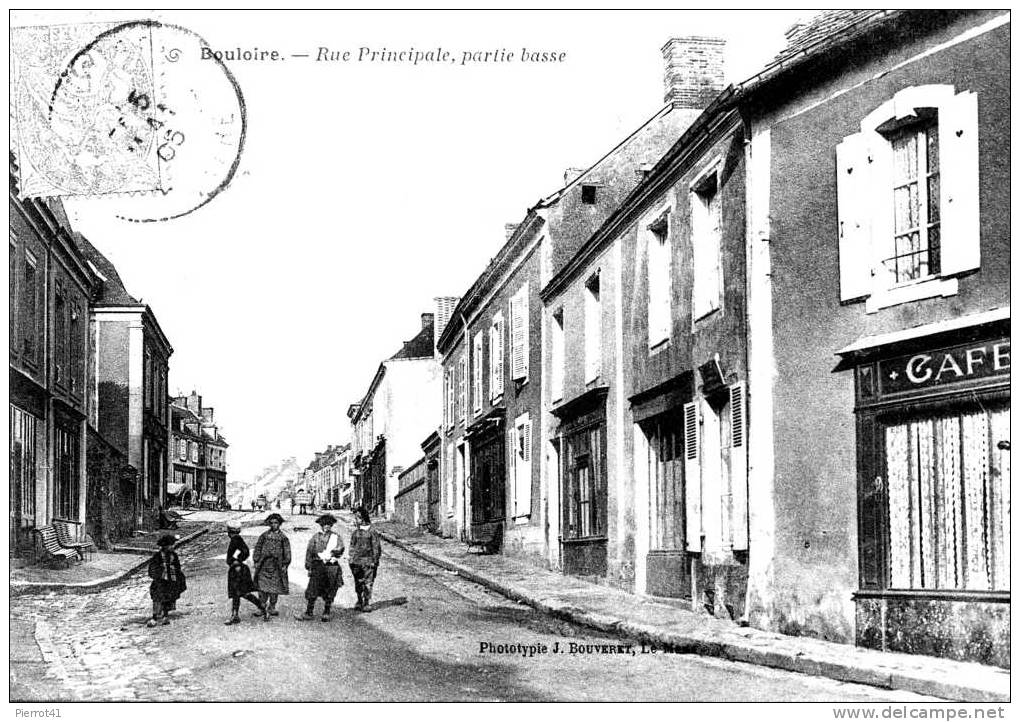 BOULOIRE - Rue Principale, Partie Basse - Bouloire