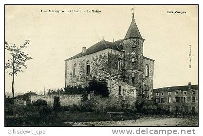 DARNEY - Le Chateau,la Mairie - Darney