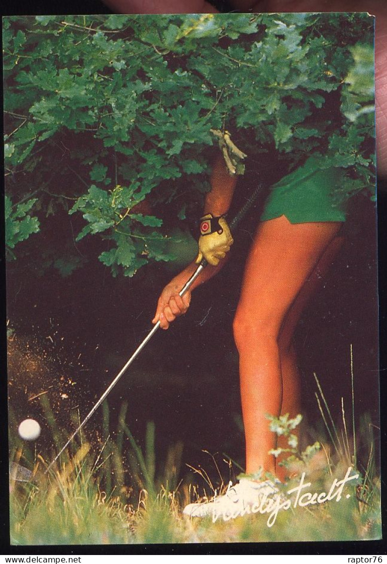 CPM Non écrite Sport  GOLF En Tenue De Camouflage ( 1990 ) - Golf